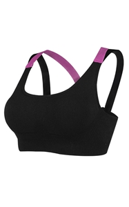 SZ60052-4 Fitness Yoga Push Up Sports Bra For Womens Gym Running Padded Tank Top